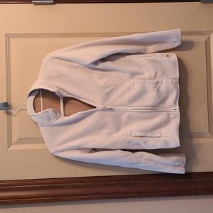 Women's size S Made for Life cream fleece jacket